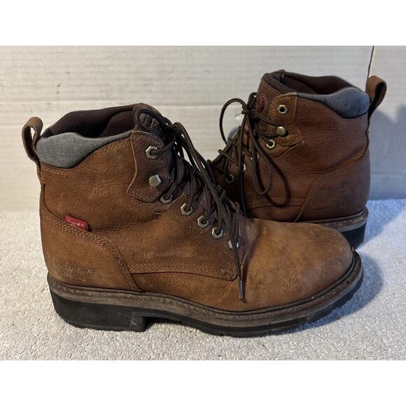 Tony Lama Work Boots Sienna Grizzly Steel Toe Waterproof Men Size 10.5 D main image 6